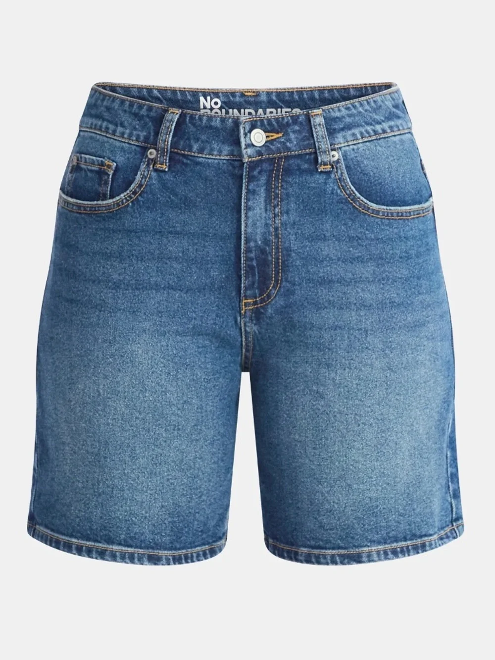 No Boundaries Relaxed Denim Shorts
